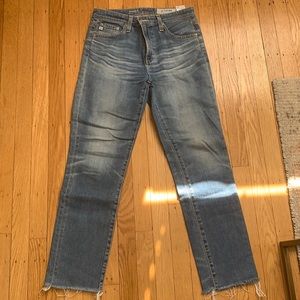 AG straight leg size 26